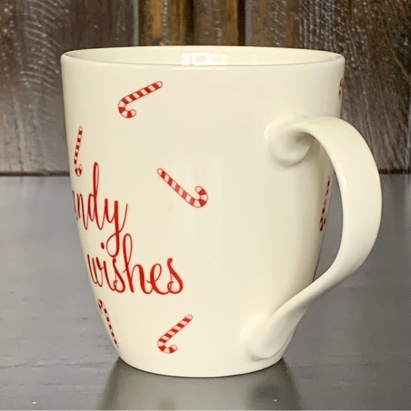 Pfaltzgraff Candy Cane Wishes Ceramic Christmas Mug - Picture 4 of 8